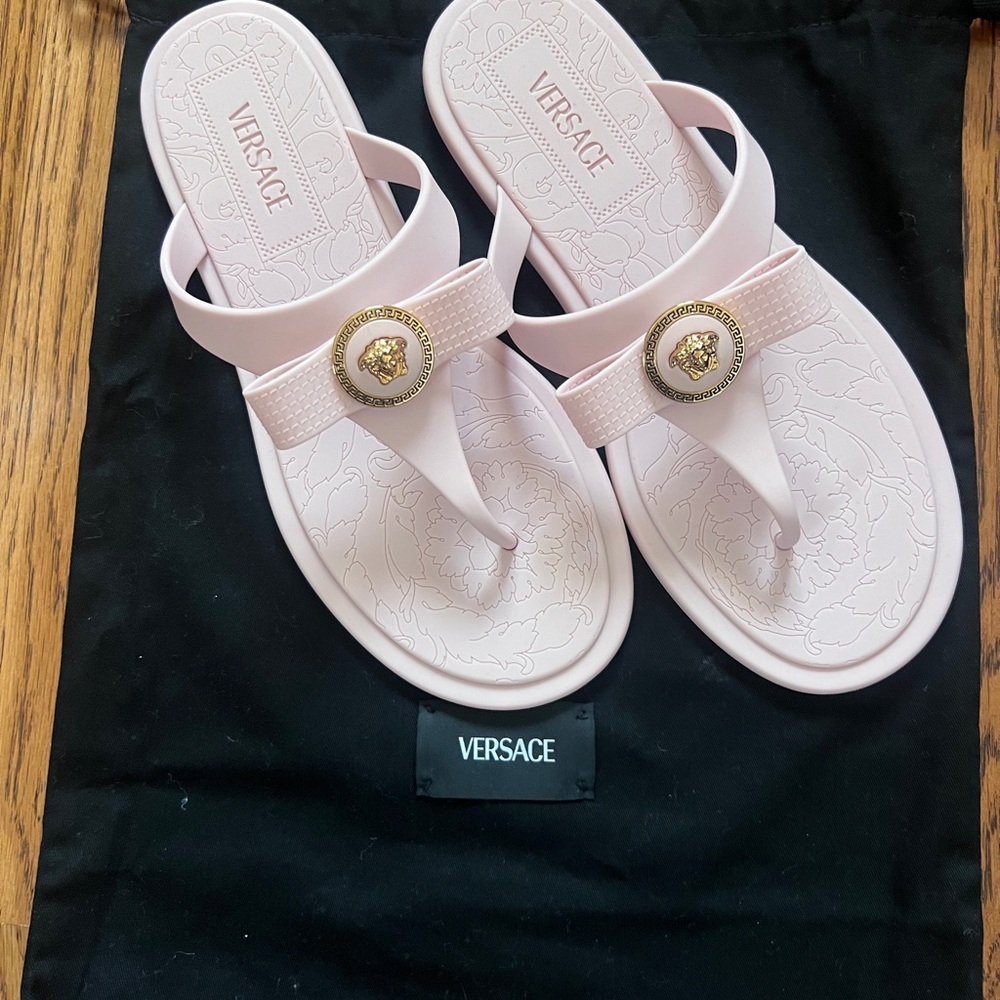 Versace Pink Women's Sandals